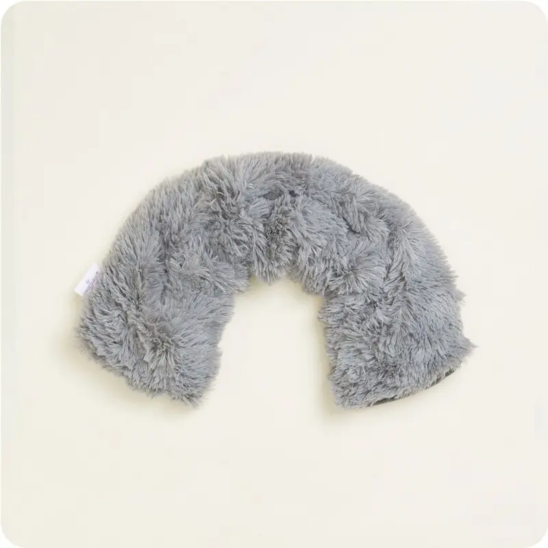 Warmies Gray Sherpa Neck Wrap