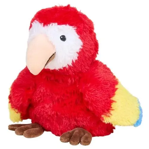 Warmies Parrot Heatable Stuffed Animal Multicolored