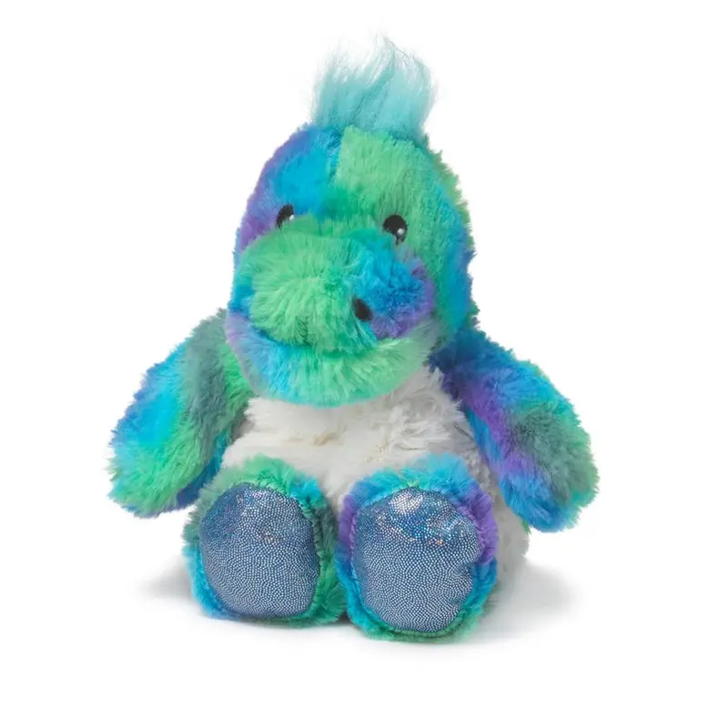 Warmies Rainbow Dinosaur Junior heatable soft toys