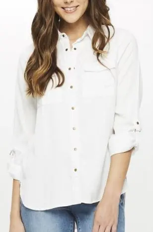 White Button Up Shirt