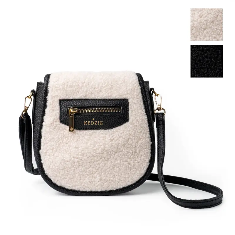 White Camden Mini Messenger with extra Strap