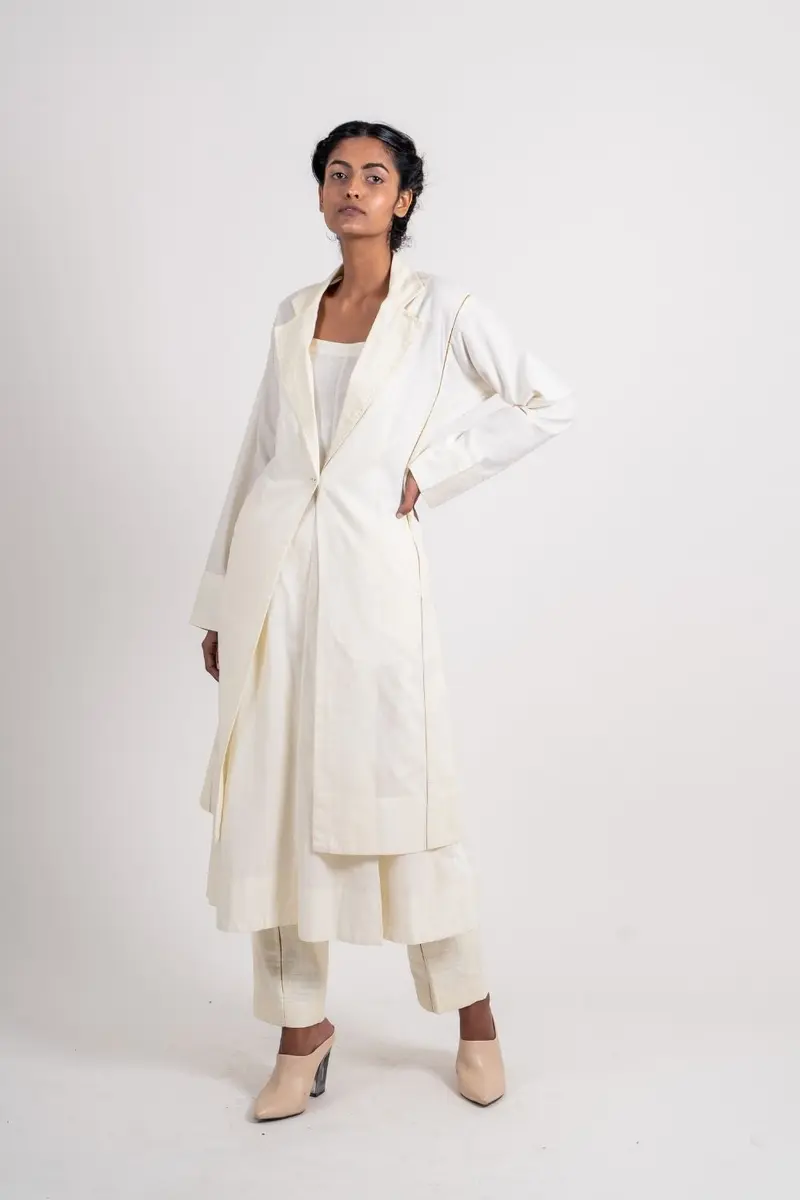 White Long Jacket
