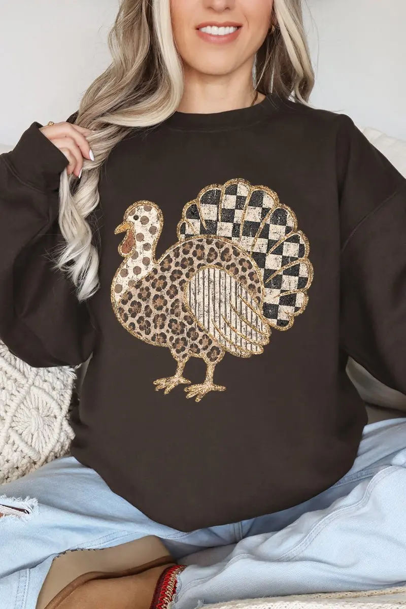 Wild Turkey Heavy Blend Crew Sweatshirt
