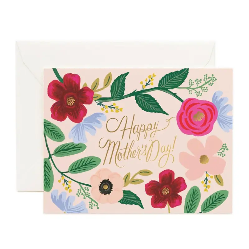 Wildflowers Mother's Day Card
