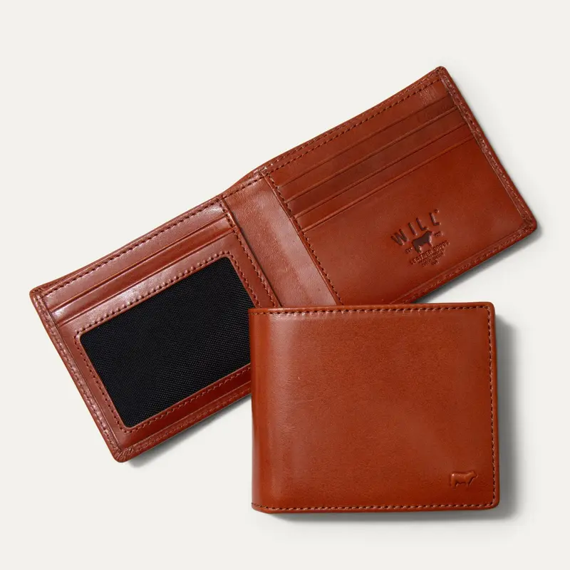 Will Leather Goods Billfold Wallet Noir