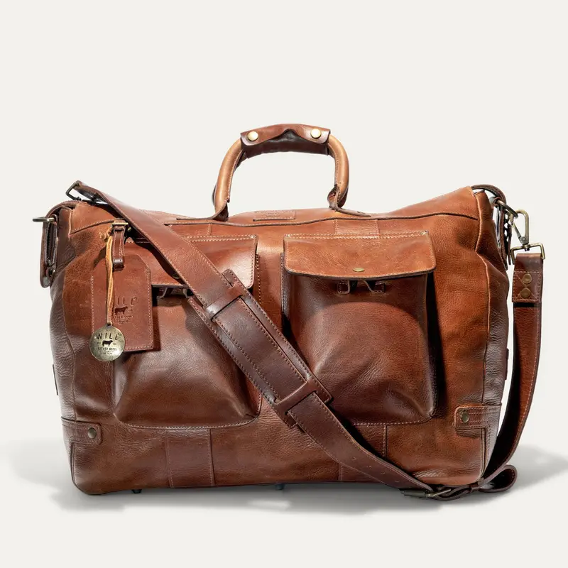 Will Leather Goods Leather Travel Duffle