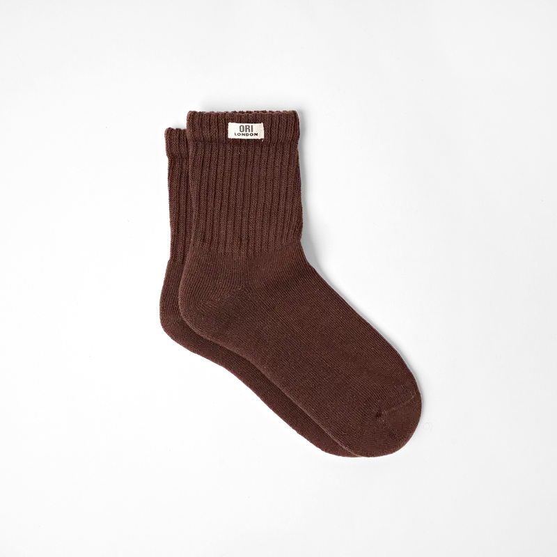 Windsor Crew Socks for Women in Coco