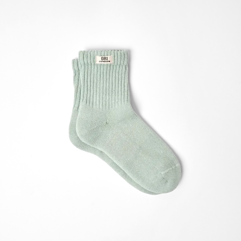 Windsor Crew Socks for Women in Mist