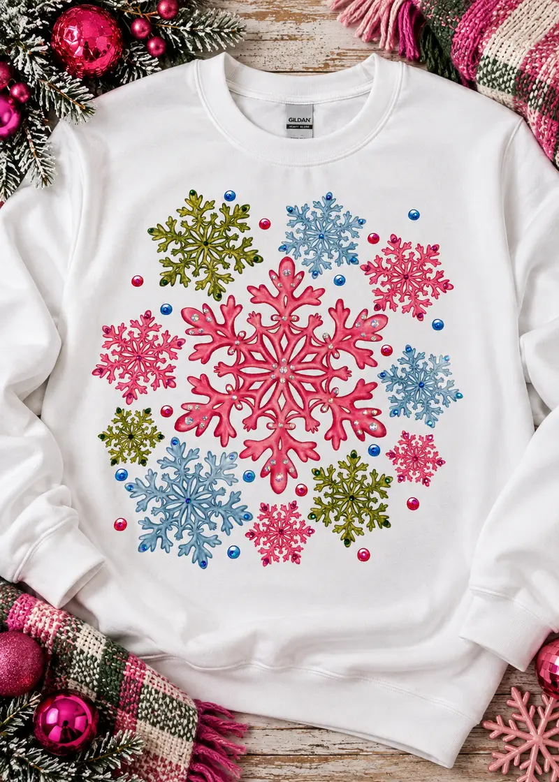 Winter Confetti Boujee Tee or Sweatshirt
