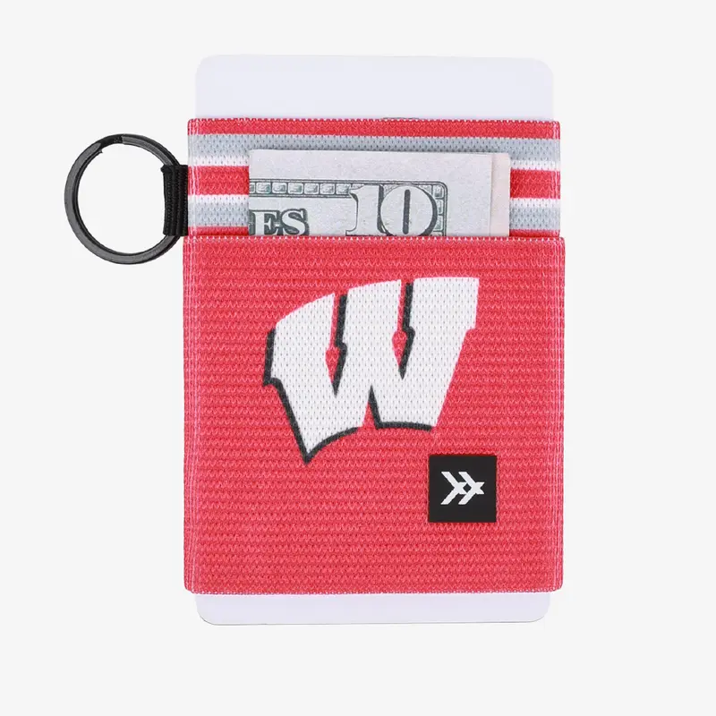 Wisconsin Red - Elastic Wallet