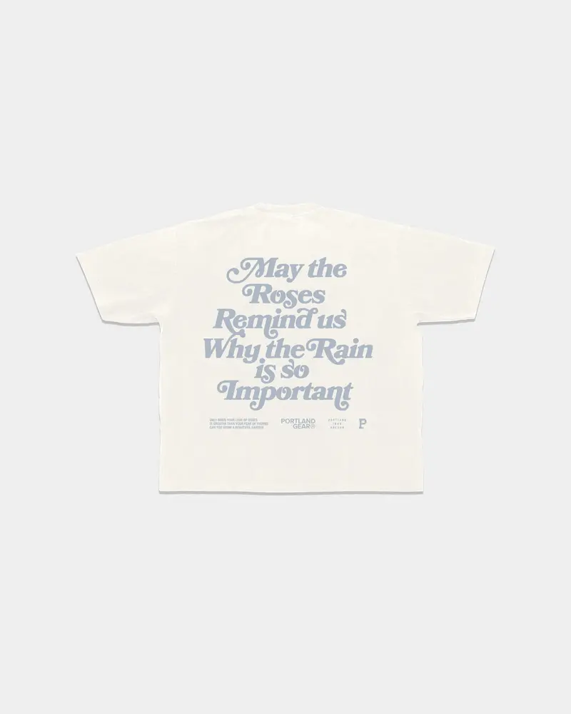 Women's All-American Slogan Tee - Cream