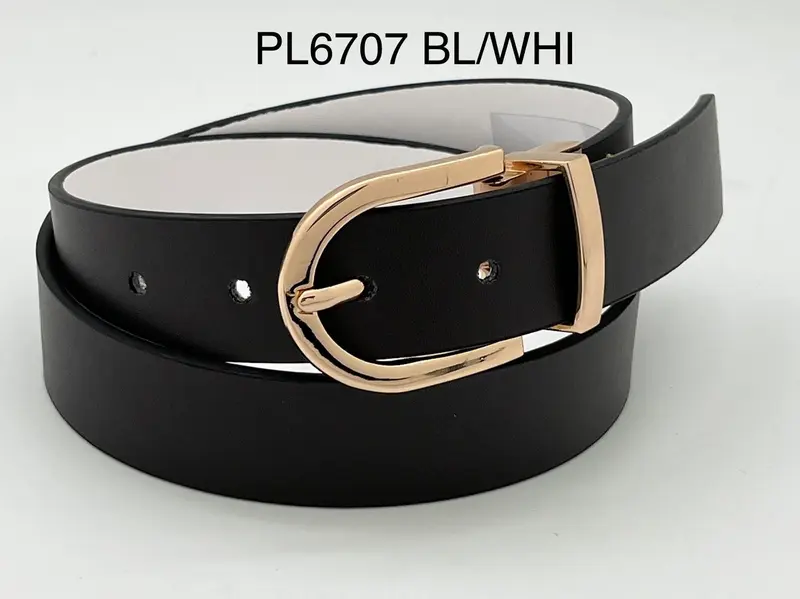 Women's Leather Reversible  Belt