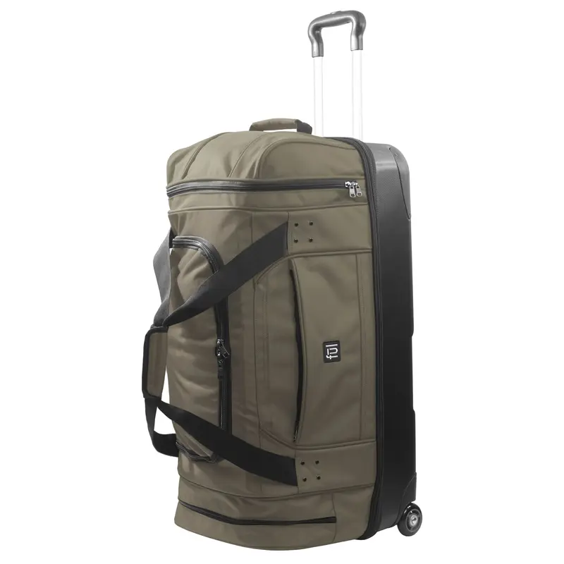Workhorse 30" Split Level Khaki FŪL Rolling Duffle Bag