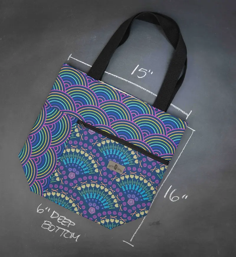Worth Doing Library Style Tote in How It's Made
