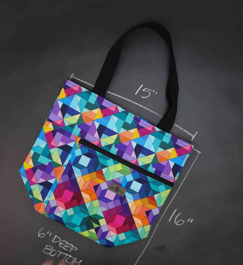 Worth Doing Library Style Tote in That Will Block Right Out