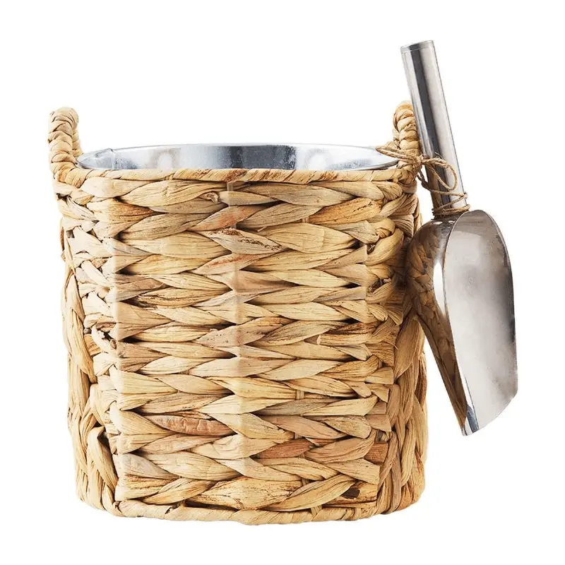 Woven Ice Bucket Set by Mudpie