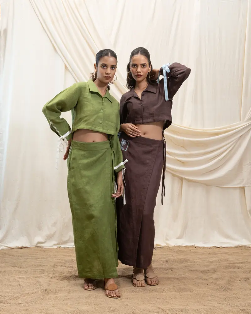 Wrap around skirt