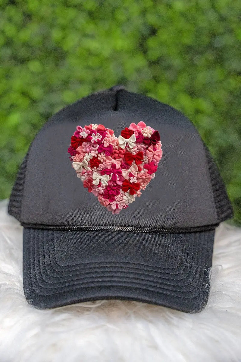 Wrapped With Love Foam Mesh Back Trucker Cap
