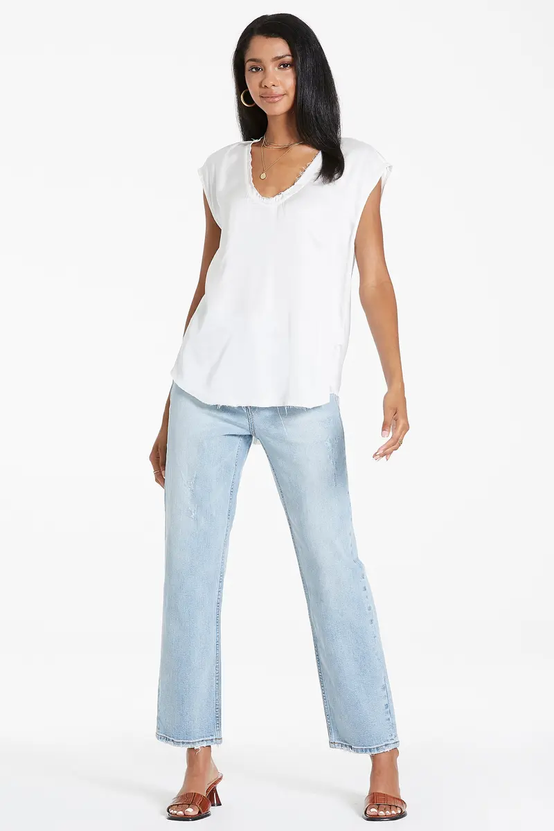 Yanis Silky White Top