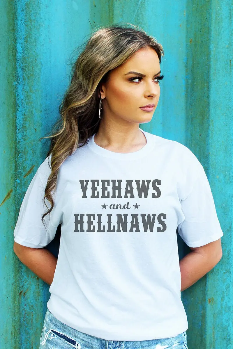 Yeehaws & Hellnaws Dri-Power 50/50 Tee