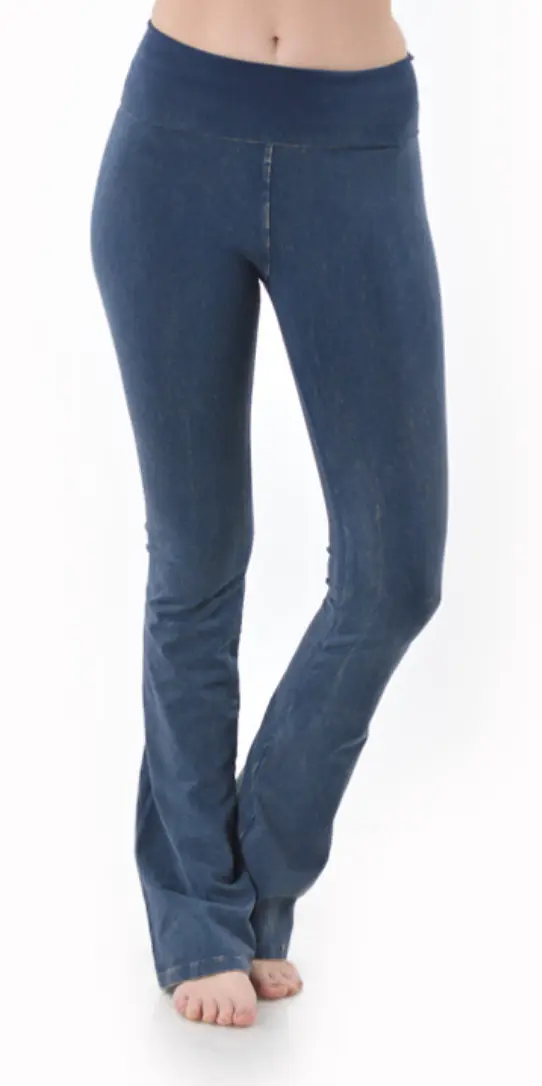 Yoga Pants with boot cut legs