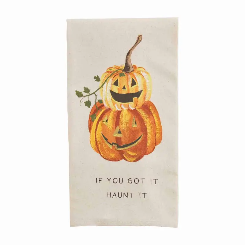 You Got It Haunt It Painted Towel by Mudpie