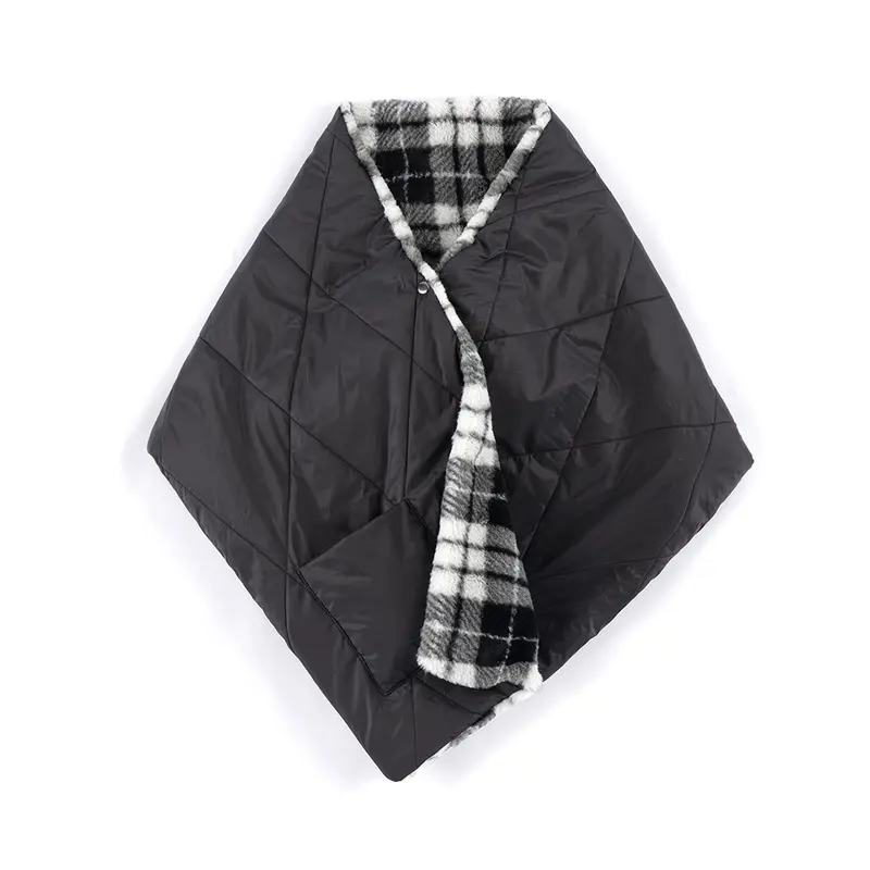 Zeta Double-sided Wrap, Black