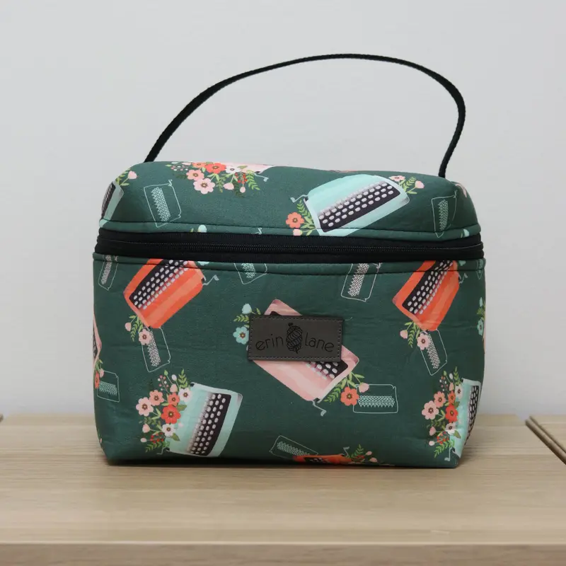 Zip Your Lid Train Case in Blossom Draft