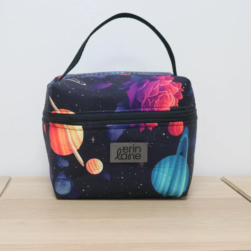 Zip Your Lid Train Case in Botancial Orbit
