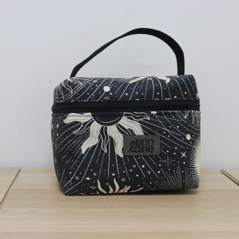 Zip Your Lid Train Case in Lunar Solstice