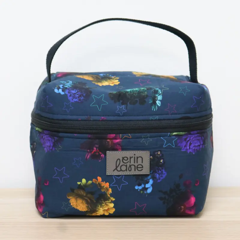 Zip Your Lid Train Case in Starlight Wanderings