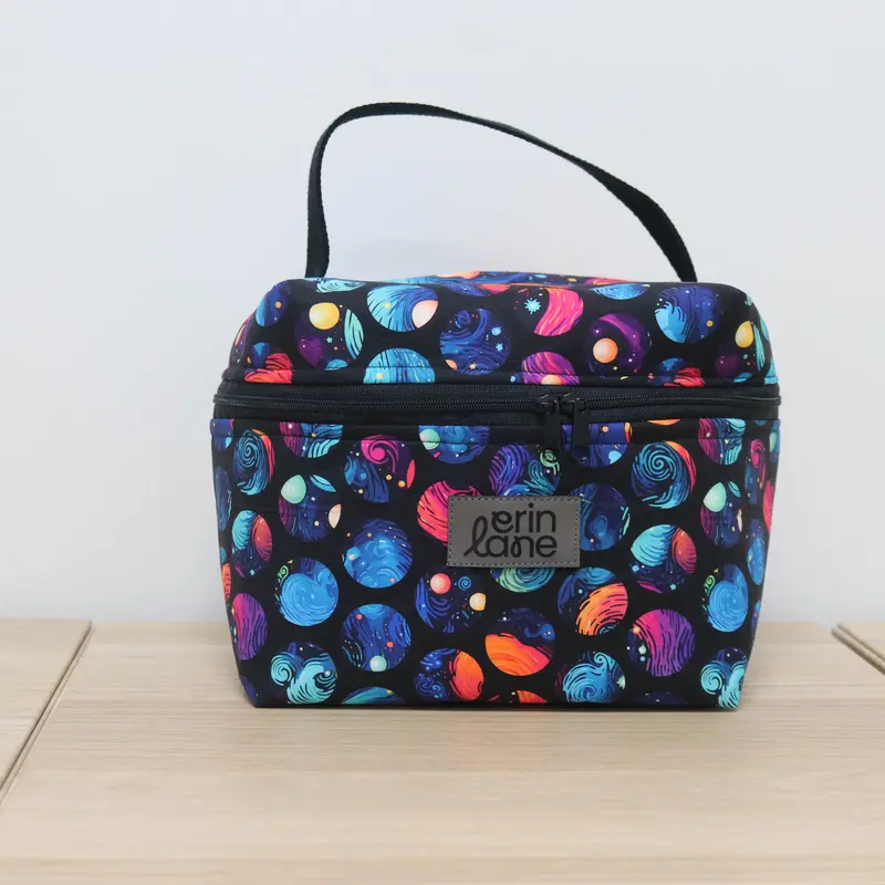 Zip Your Lid Train Case in Twilight Tidbits