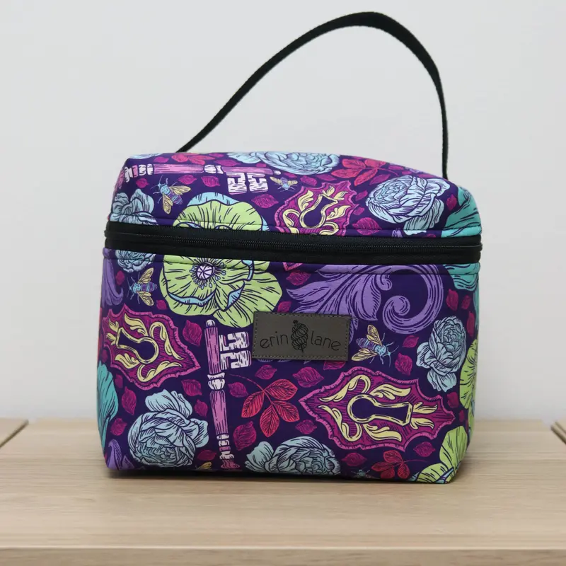 Zip Your Lid Train Case in Under Lock and Key