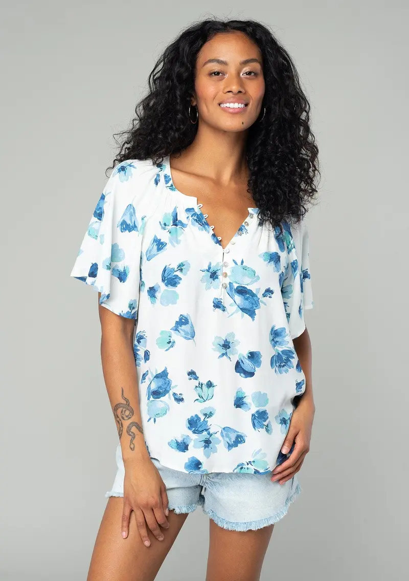 Zosia Floral Top